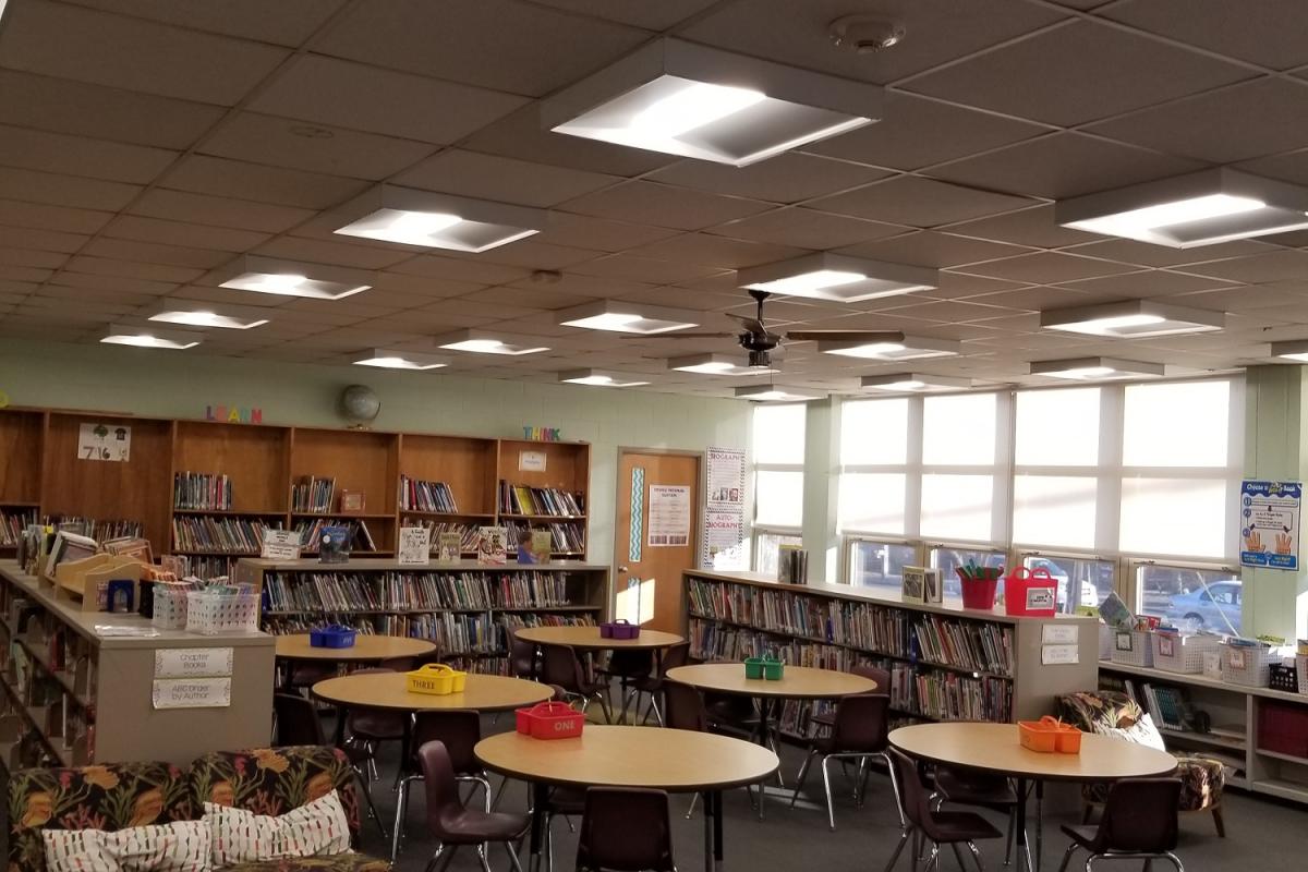 Shawsheen Library LED Lighting