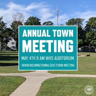 Town Meeting May 4th 9 AM WHS Auditorium