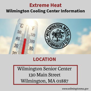 Senior Center is available as a Cooling Center on Wednesday 7/1 and Thursday 7/2