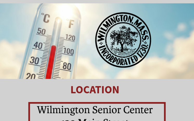 Senior Center is available as a Cooling Center on Wednesday 7/1 and Thursday 7/2